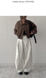 Lilia Cotton Crop Blouson