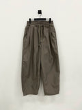 MO nylon tapered balloon pants