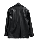 Lute Crack Leather Jacket