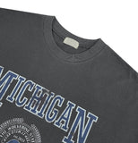 Michigan printed loose fit long sleeve