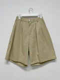 Seed Cotton Banding Bermuda Pants