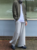 Two-way Mix Knit Zip-up