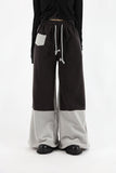 Picky color matching fleece pants