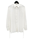 Hidden Placket Strap Shirt