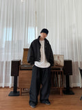 High-neck Crop Nylon Jacket