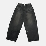 Double Knee Walk Carpenter Balloon Denim