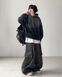 Martina Washing Denim Hoodie