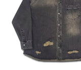 Damage relief over washing denim shirt