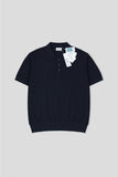 Three linen collar knit