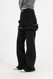 Tiered Layered Unique Jeans