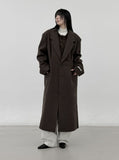 Lentz Pintuck Maxi Overfit Coat