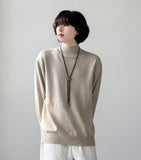 Cash Like Half Neck Knit