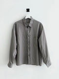 Embossing Trucker Point Shirt