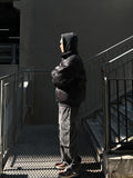 Pigment Track Line Hood Tee