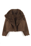 Teddy Reversible Fur Mustang