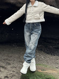 Brush Washing Denim