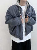 MA-1 hood padding Jacket