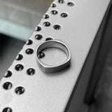 Square steel ring