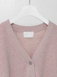 Belle Raccoon Lambswool Cardigan
