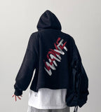 Love One Crop Hood Zip-Up