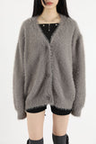 Puppy Poseul Fur Cardigan