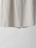 Peak Linen Banding Skirt