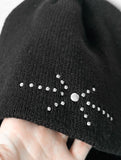 Studded Short Beanie