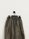 MO nylon tapered balloon pants