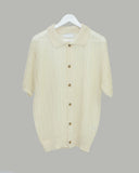 Rian linen collar cardigan
