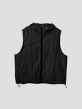 Voice Zipper Hood Vest