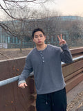 Layered Henley Neck