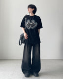 Deal Pocket Two Tuck Wide Denim