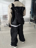 Racing Leather Biker Jacket