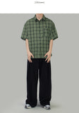 Tenta short sleeve check shirt