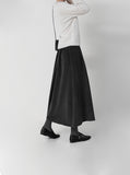 Plum Round Whole Garment Knit