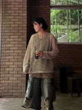 Summer Gradation Mesh Knit