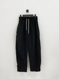 Nylon Line Maxi Snap Pants (botton)