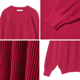 Raglan Round Cozy Knit