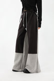 Picky color matching fleece pants