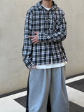 Mont hooded checkered shirt