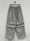Diagonal Cargo Hip-hop Pants