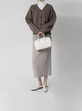 About Back Slit Skirt