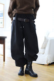 Wade belt banding pants