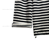 Pierre Stripe Set-Up String Pants