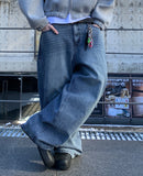 Vintage Stone Blue Denim