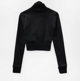 Phuket High Neck Knit Zip-up