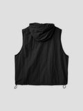 Voice Zipper Hood Vest