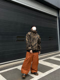 Military Camo Shell Parka