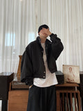 High-neck Crop Nylon Jacket