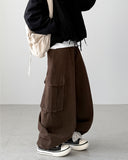 Drion Peach Cargo Pants